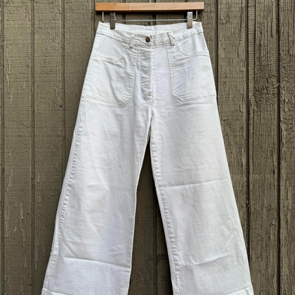 Loup White Flare Jeans - Picture 1 of 3